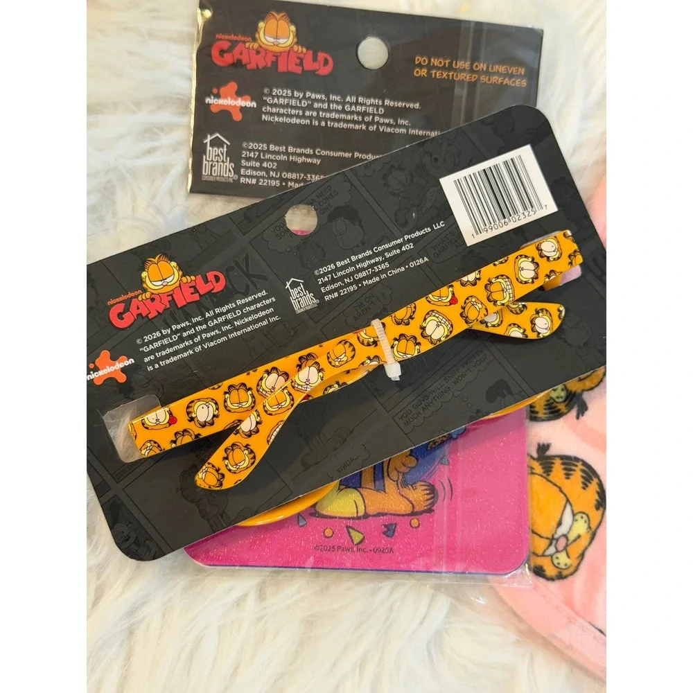 Garfield Nickelodeon Bundle Sunglasses Towel Tub Treads Lip Balm Set New
